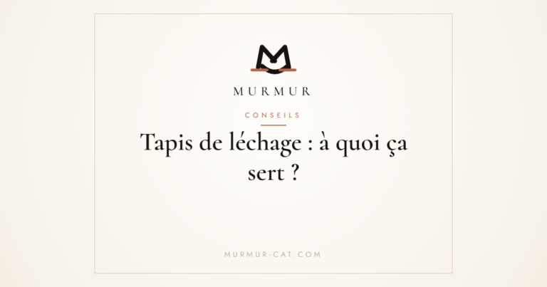 Tapis de léchage : à quoi ça sert ? - MURMUR